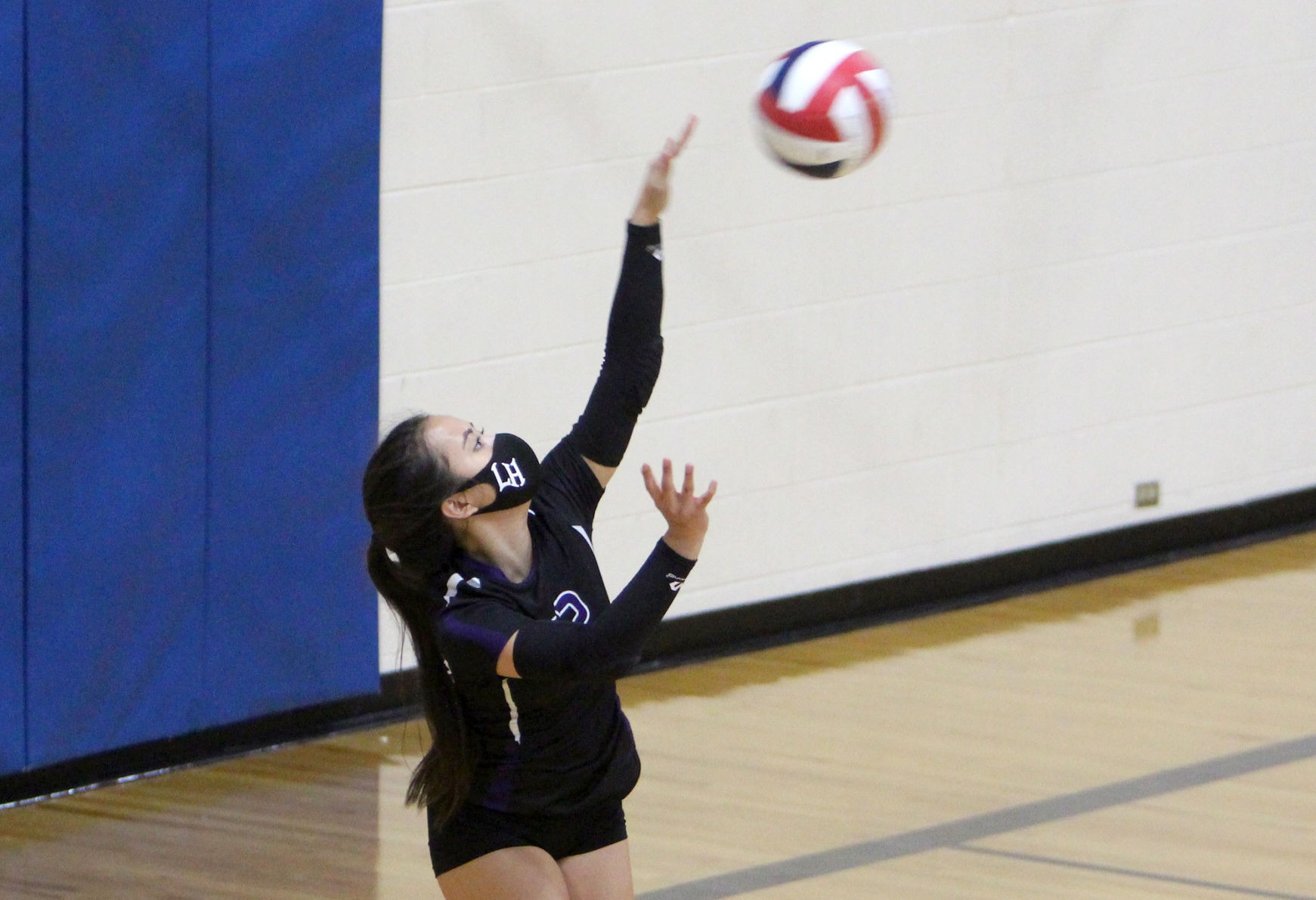 Lake Holcombe at Cornell volleyball 10-15-20